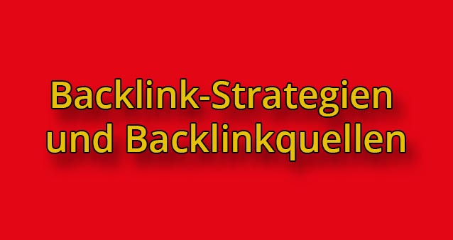 Backlinkstrategien und Tipps für Backlinkquellen #008