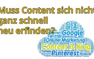 Content neu erfinden - googel und SEO