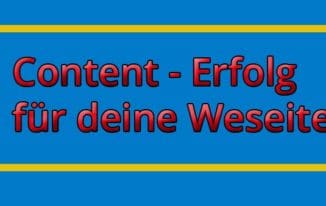 Content für SEO wichtig