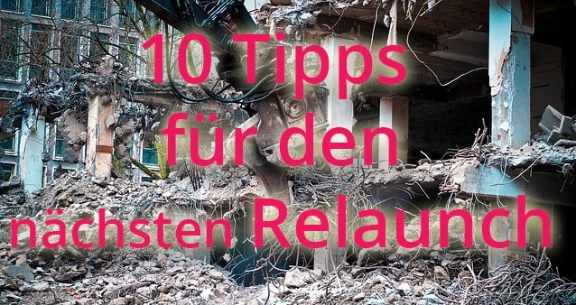 10 Tipps für den nächsten Website-Relaunch #025