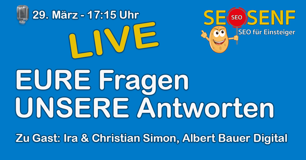 LIVE-Podcast: Eure Fragen, unsere Antworten