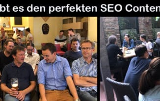 SEO MeetUp - was ist der perfekte SEO Content?