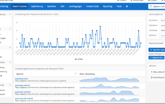 Search Console Entwicklung