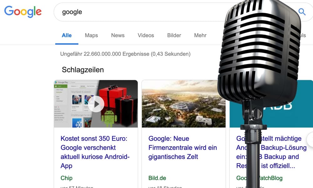 Podcasts bei Google