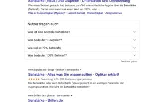 Neue SERPS Google