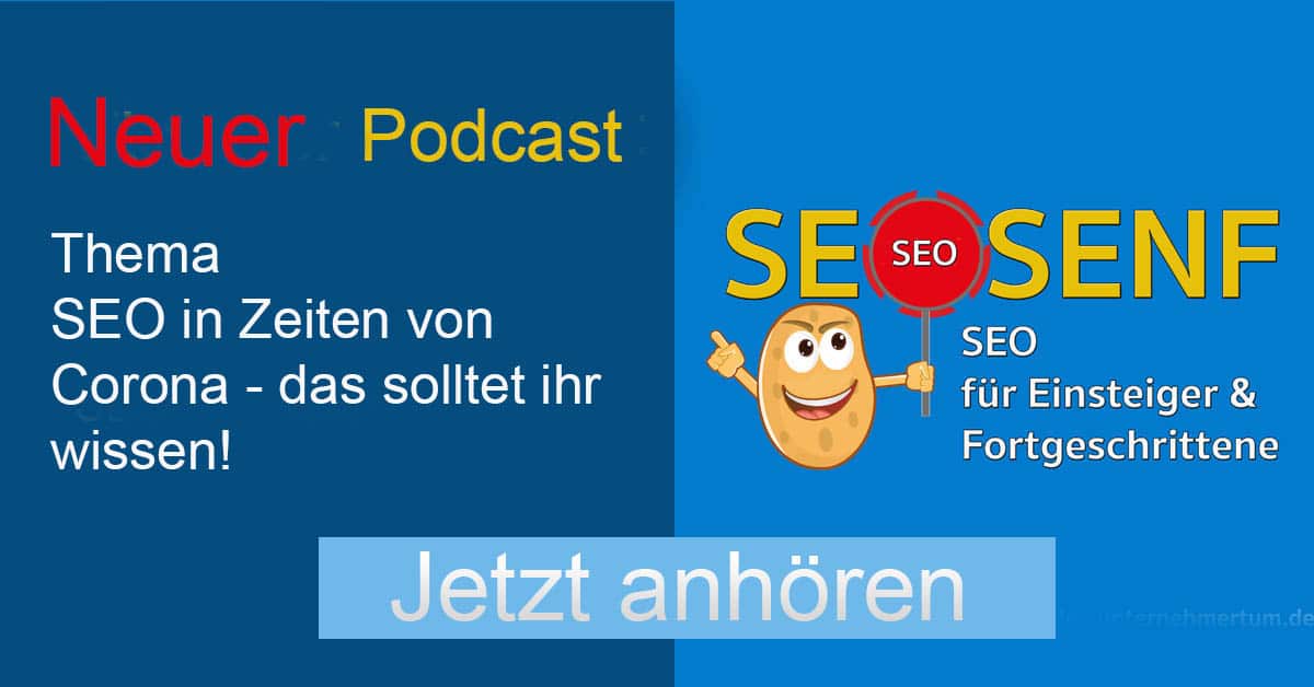 SEO in Zeiten von Corona – das solltet ihr wissen! #124