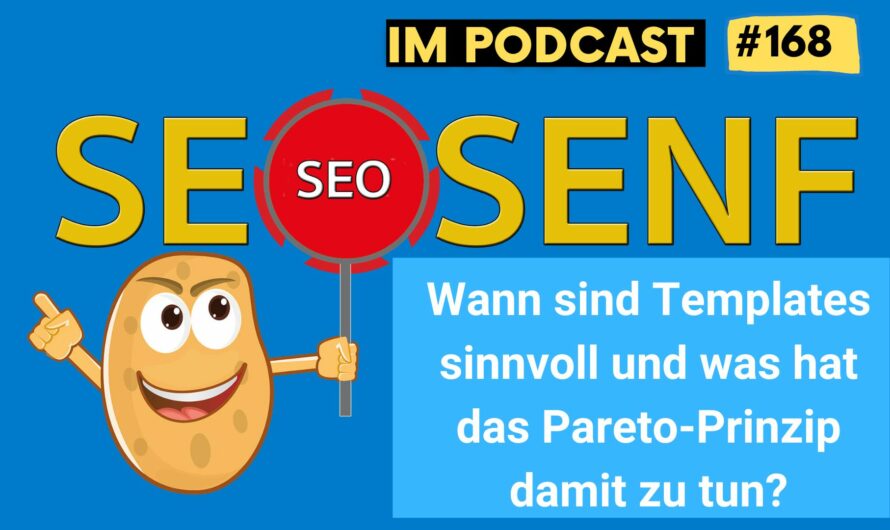 Wann sind Templates sinnvoll und was hat das Pareto-Prinzip damit zu tun? #168