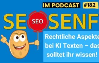 Rechtliches bei KI Texten