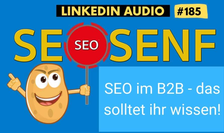 SEO im B2B – das solltet ihr wissen! #185